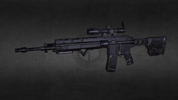 MK12-Mod4 3D Model
