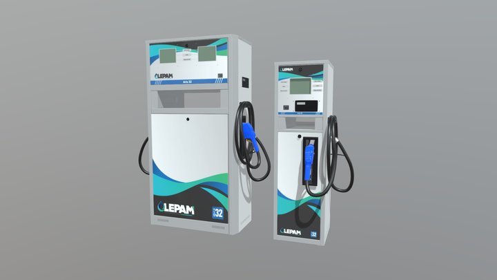 Arla 32 Lepam Fueling Pump 3D Model