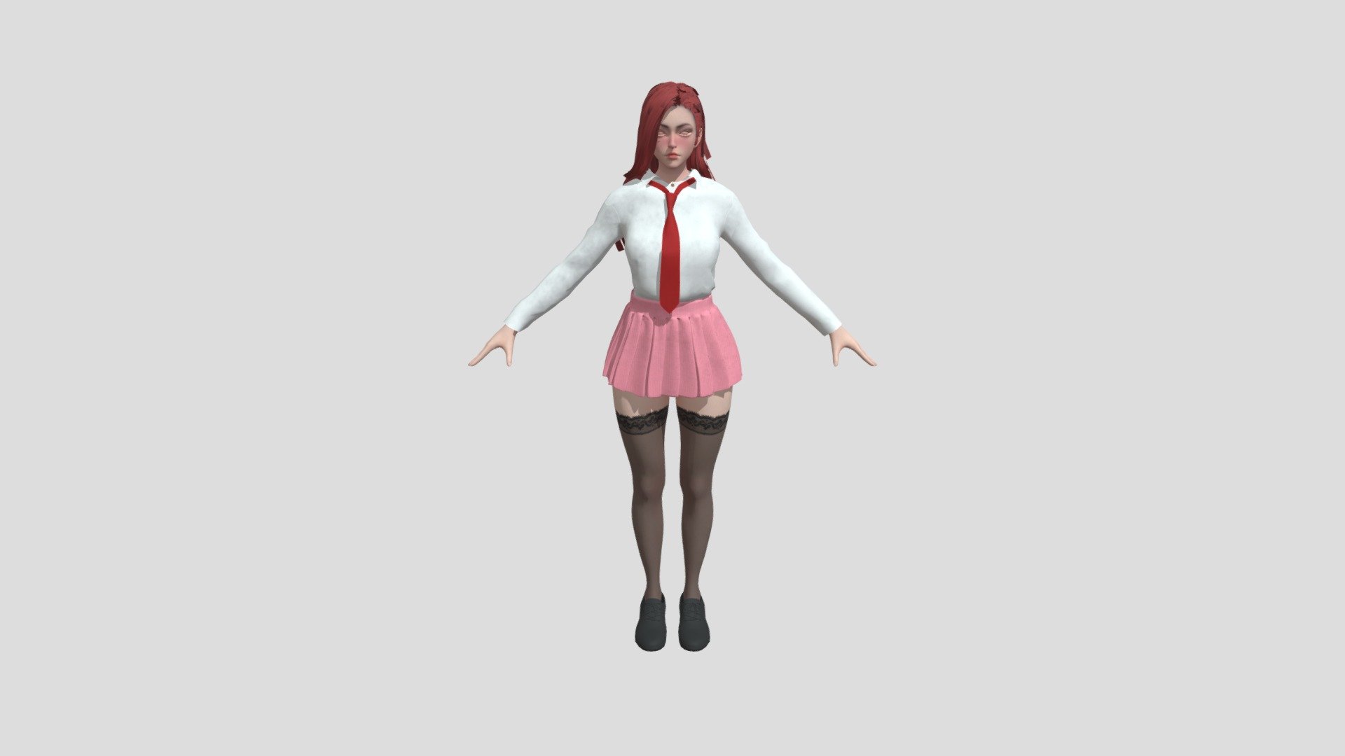 Female Girl - Download Free 3D model by Ezau954gamer (@paraisoezau ...