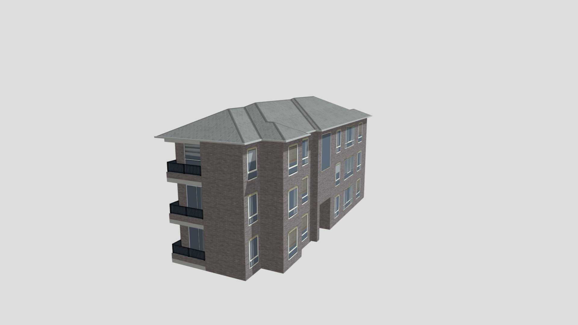 Davison Street Flats 2 - Pitched Roof Grey B