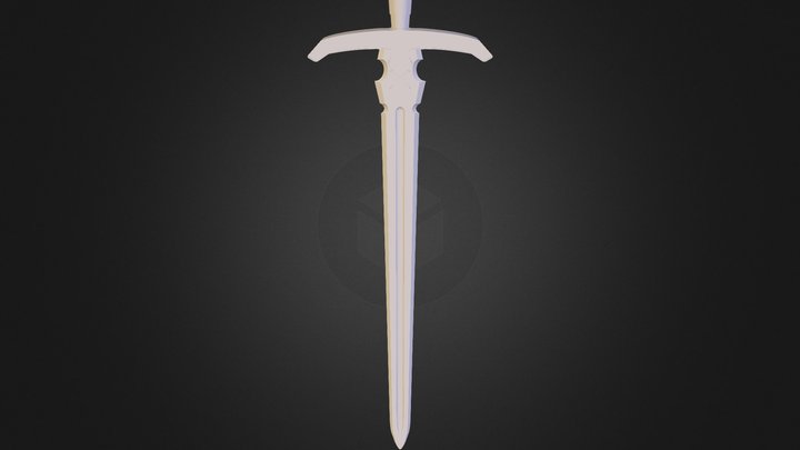 Excalibur sword 3D Model