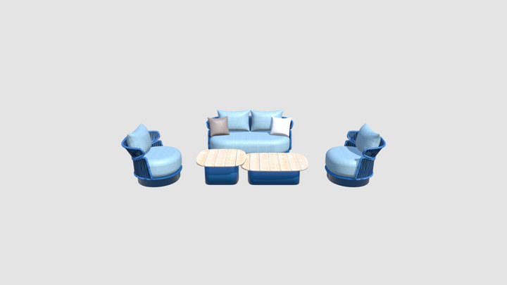 Aio_sofa_Docent 3D Model