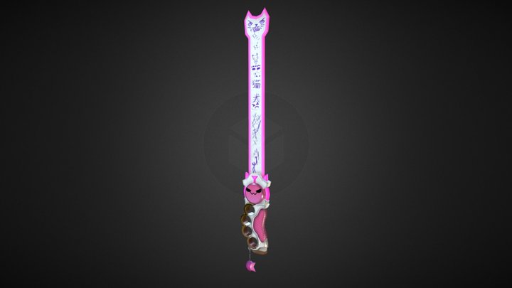 NekoBlade 3D Model