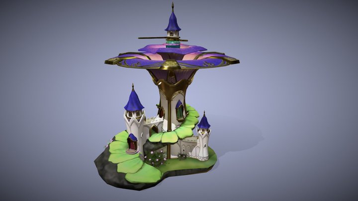 Elf House 3D Model