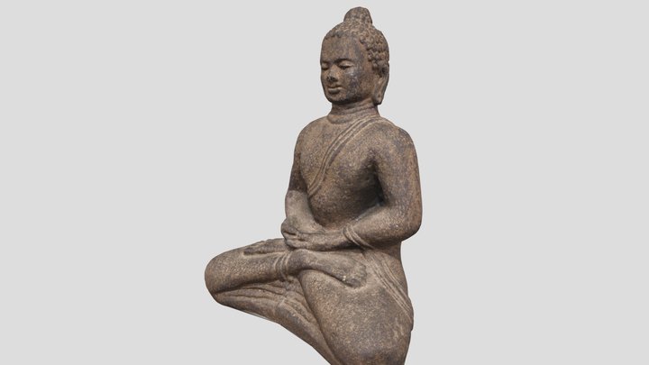 Buddha3_4_4 3D Model