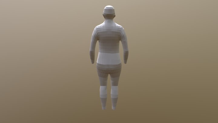 Full Body Retopo 3D Model