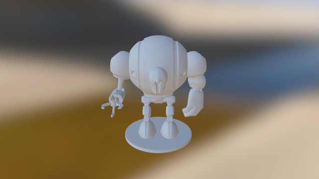 Robot 3D print model 3D Model