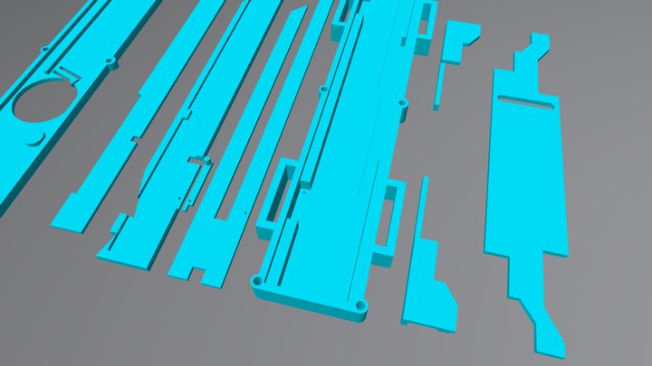 Hidden Blade w/ blade extension 3D Model