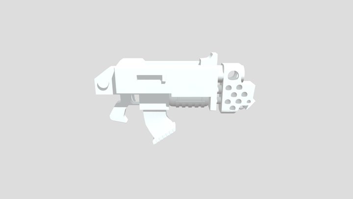 CombiFlamer Warhammer 40K 3D Model
