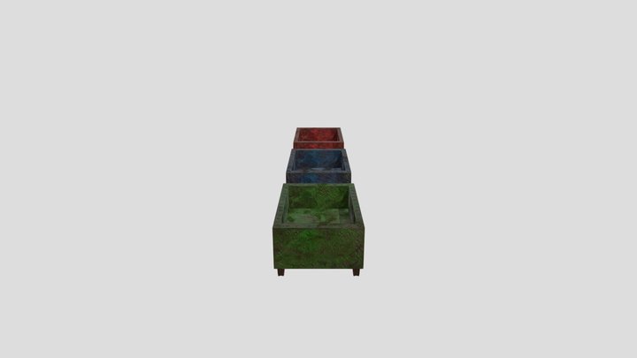 Train_Carts 3D Model