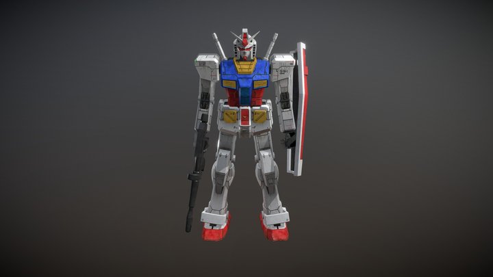 Gundam RX-78-2 3D Model