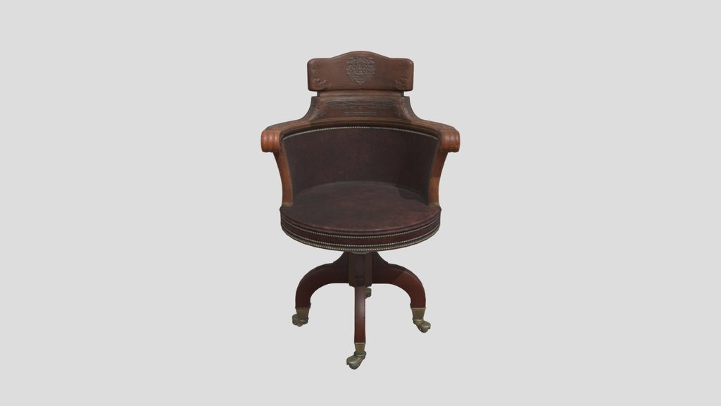 Early 1900s Executive Swivel Chair