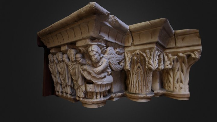 Revilla de Santullan - Three Maries at the Tomb 3D Model