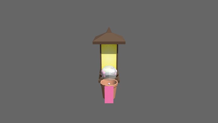Tokyo - 3 Simple props 3D Model
