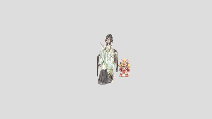 Girl Doll 3D Model
