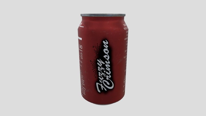 Cola aluminum can 3D Model