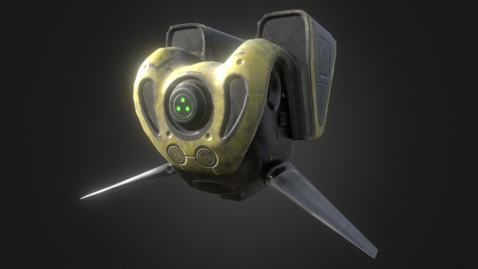 SF Scout Drone - Download Free 3D model by Rzyas [168ff07] - Sketchfab