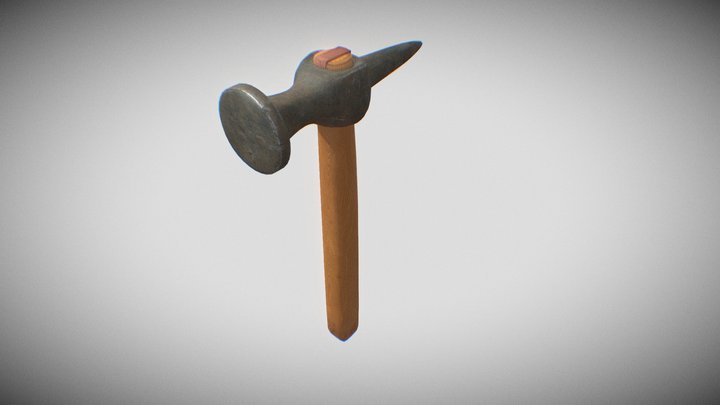 Pick Hammer 3D Model