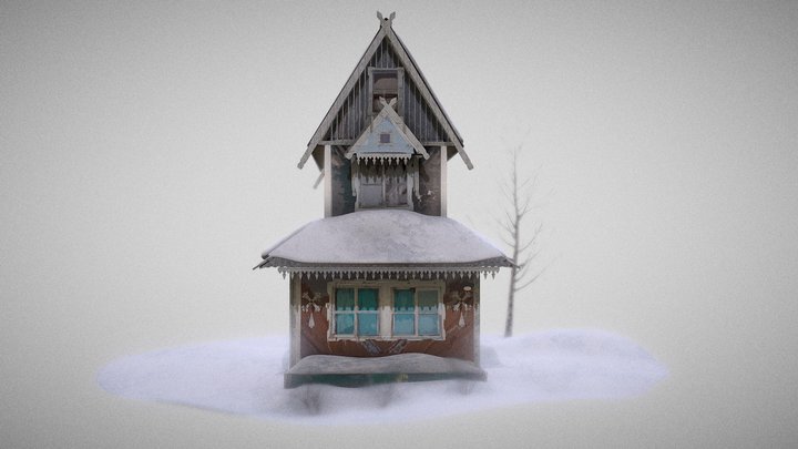 Dachny house 3D Model