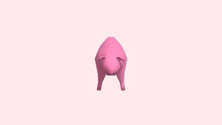 ps1-pig 3D Model