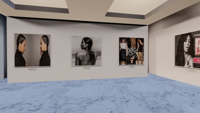 Instamuseum for @kimkardashianwest 3D Model