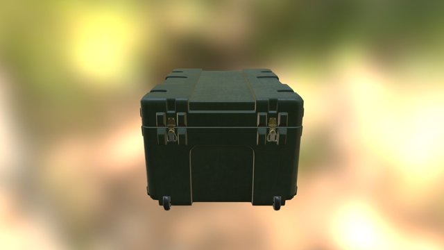PBR Case Model 3D Model