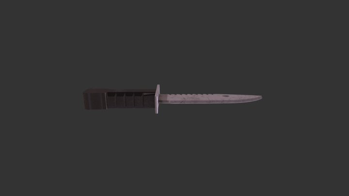 bajonettttttt 3D Model