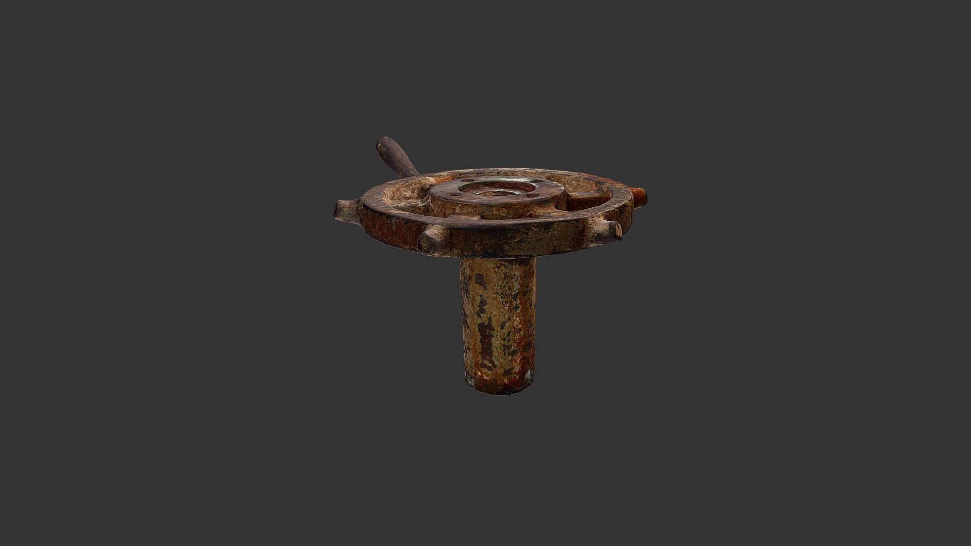 Steam valve wheel