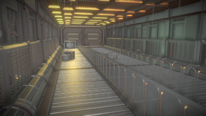 scifi 3D Model