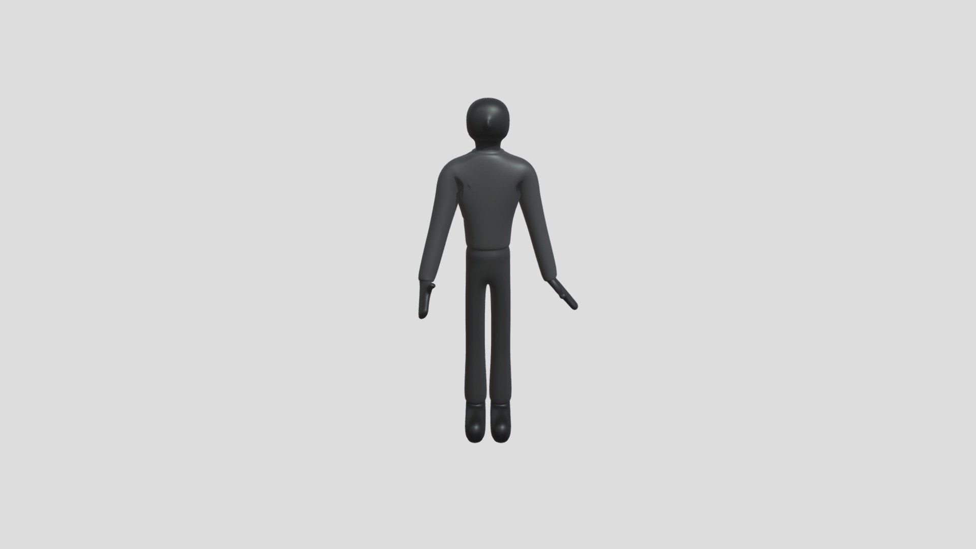 Pose Man For 3D Animation 2