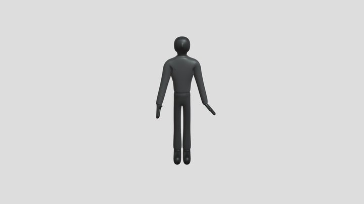 Pose Man For 3D Animation 2 3D Model