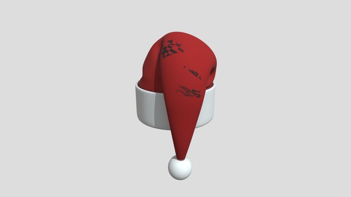SantaHat 3D Model