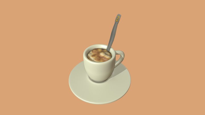Cup of Coffee 3D Model