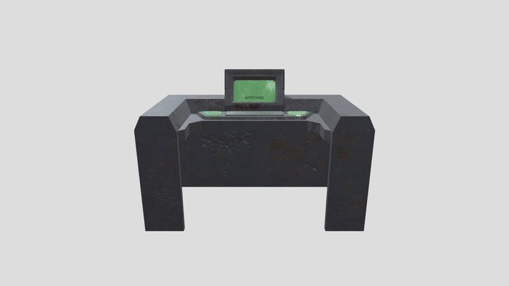BullockComputer 3D Model