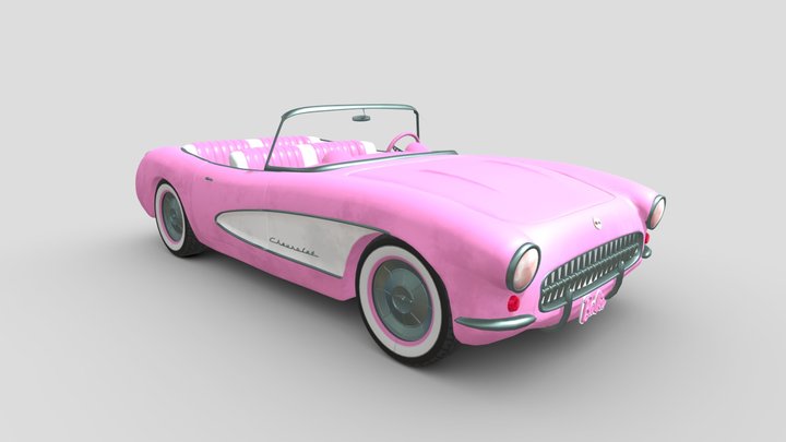 [ESCAPAMENTO] Carro da Barbie (1956) 3D Model
