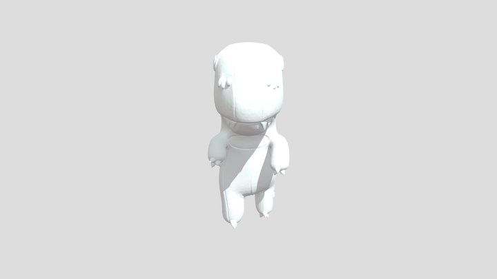 Doodle Dino 3D Model