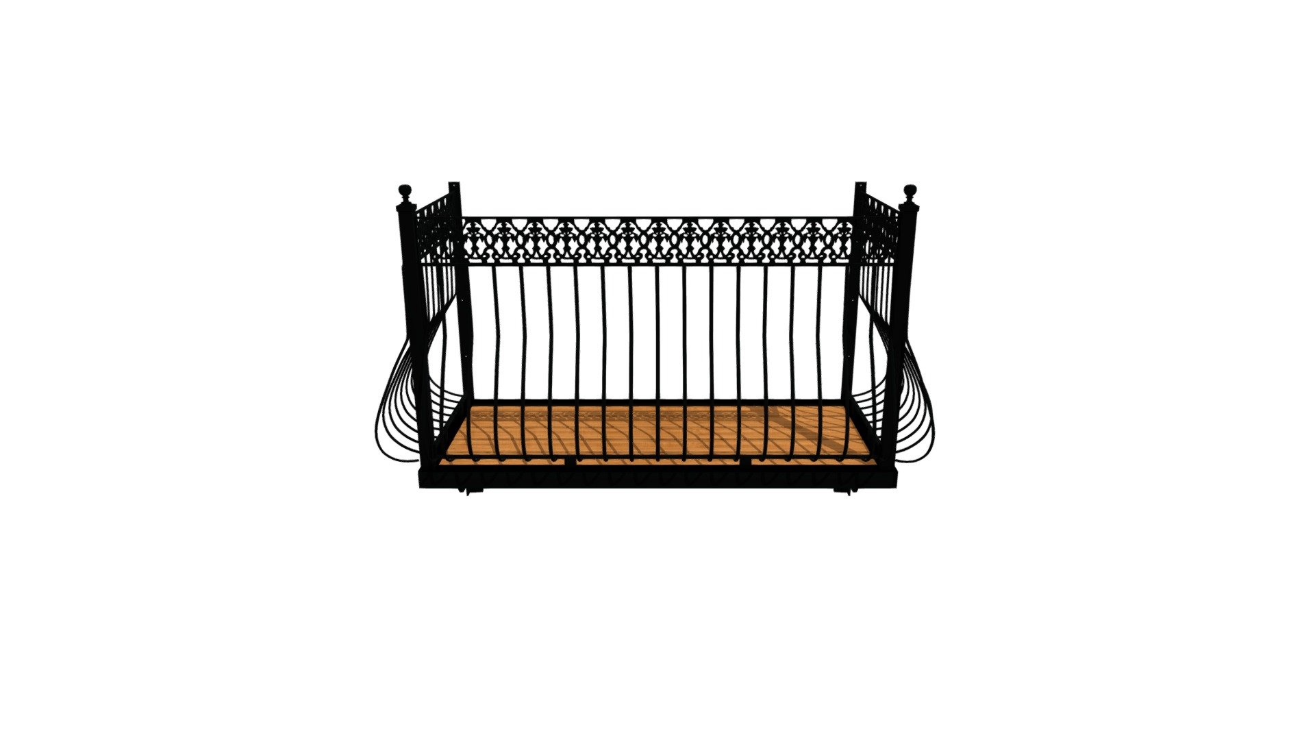 Iron Dove Queen True Wooden Floor