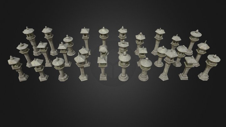 Stylized toro generator test 1 – Modello 3D gratuito STL