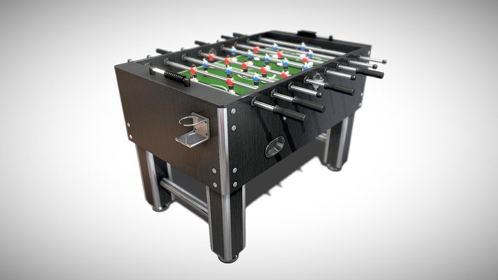 FOOSBALL TABLE 3D Model
