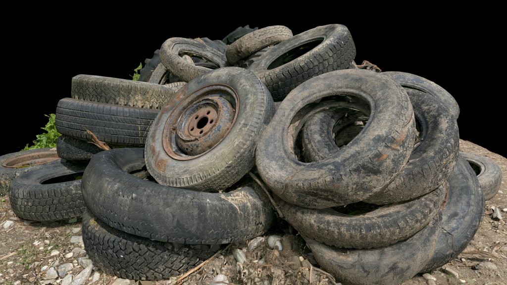 Old tyres