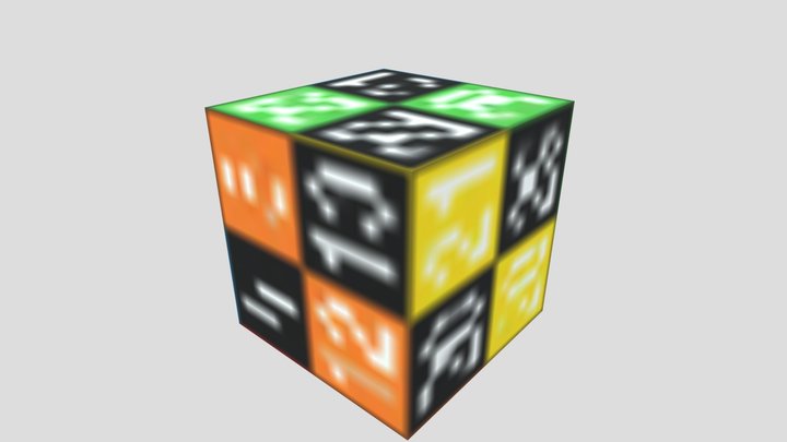 Cube 3D Model