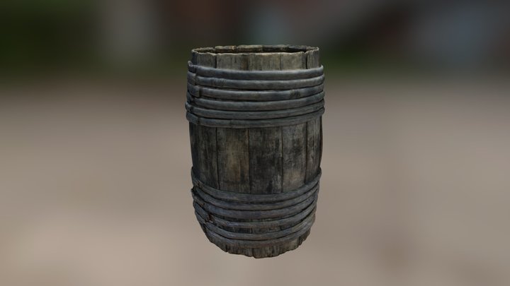 Heroine Barrel 3D Model