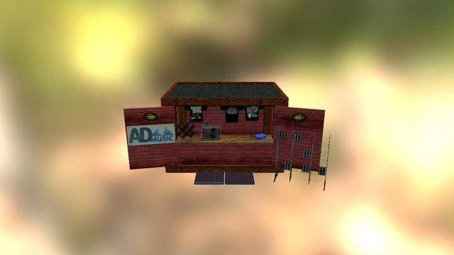 Cd_shack 3D Model