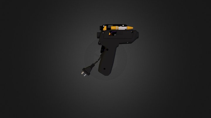 Hot Melt Gun 3D Model