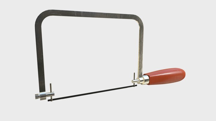 Coping saw 3D Model