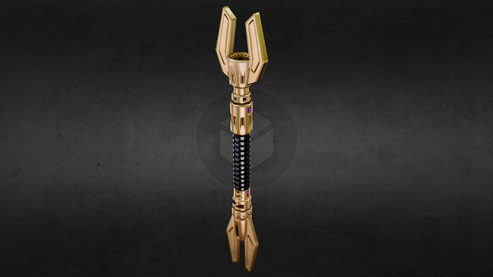 Xesh' Lightsaber 3D Model