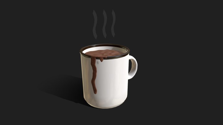 Hot Chocolate 3D Model