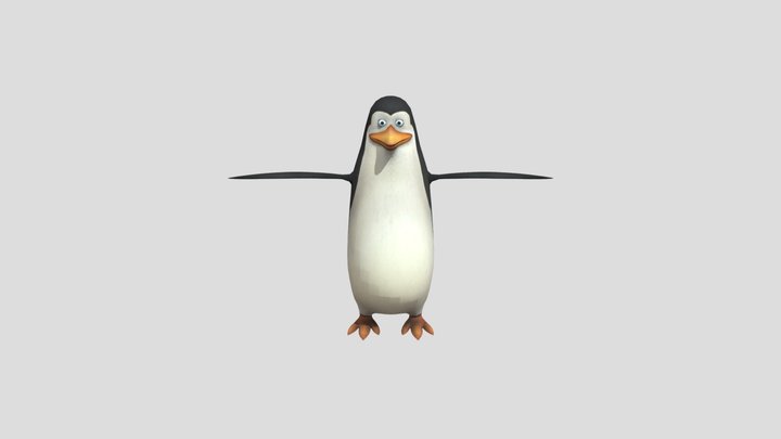 Madagascar Escape 2 Africa - Kowalski – Free 3D Model STL
