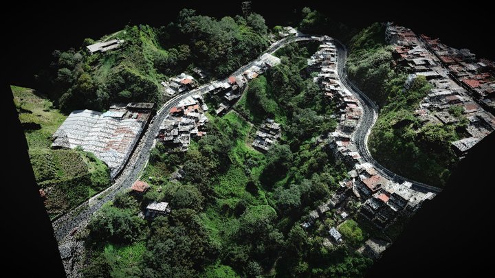 Teziutlan - nube de puntos UAVLiDAR – Kostenloses 3D-Modell STL