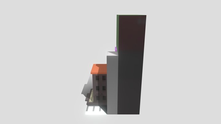 Punky BUilding 1.1 3D Model